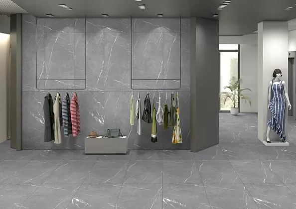 Фото Керамогранит Eternal ETSTN1203MT60120 Alcora Gris Matt 60x120 Индия