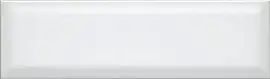 Фото Плитка 9010 Аккорд белый грань 8,5х28,5