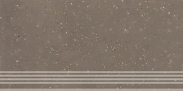 Фото Ступень Kerama Marazzi Пунтум коричневый матовый обрезной 30x60x0,8 (KM6060G1221R8GRF) Россия
