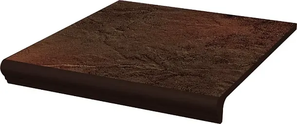 Фото Ступень Paradyz Semir Brown Kapinos Stopnica Prosta B1a 30х33 Польша