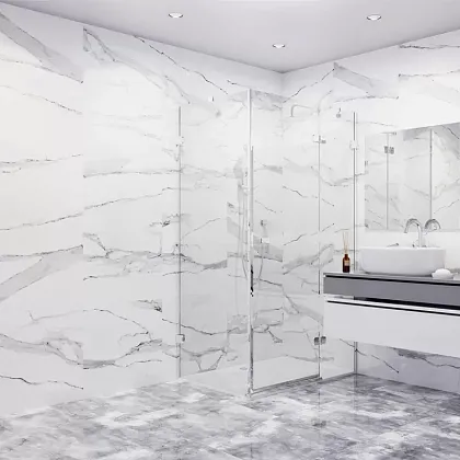 Фото Керамогранит Antisky White Polished 60x60 (С0003687) Индия