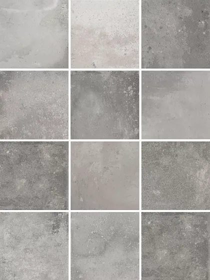 Фото керамическая плитка Спартель серый матовый 29,8х39,8x0,7 из 12 частей 9,8x9,8 (KM1010G0011N) Россия