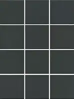 Фото керамическая плитка Агуста черный матовый 30x40x0,7 из 12 частей 9,8х9,8 (1333)
