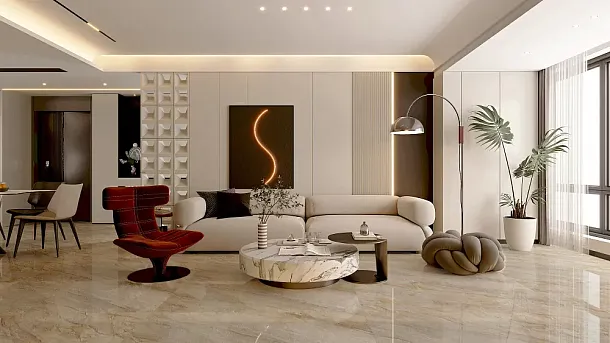 Фото Керамогранит Brown Marble Polished 60x120 (BHW-0044) Китай