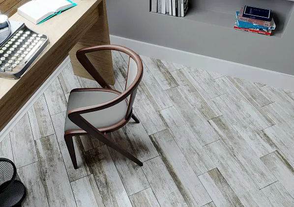 Фото Керамогранит Porto бежевый 15х60 Россия