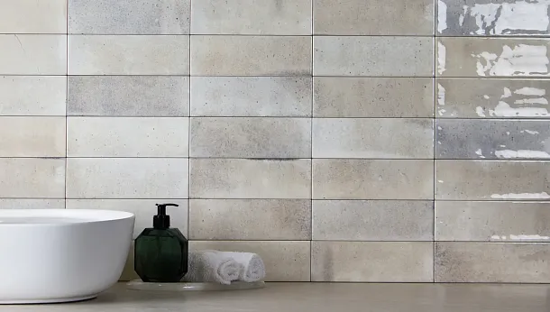 Фото Плитка Smile Tile Jazz Coral 7.5x22.5 Индия