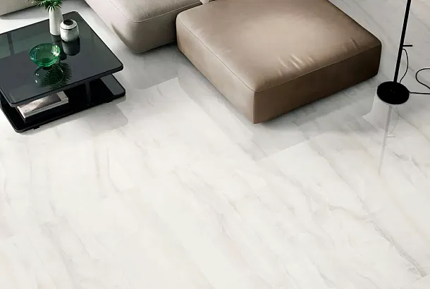 Фото Керамогранит Sant Agostino CSAAKWHL18 Akoya White Kry 90x180 Италия