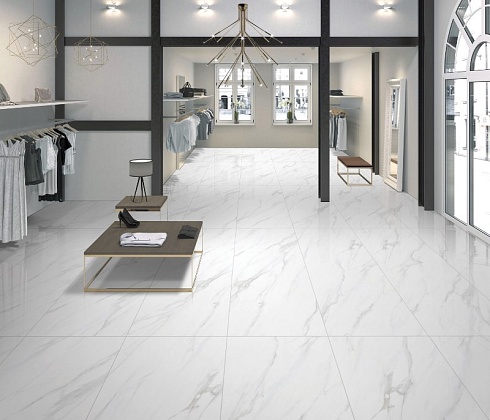 Фото Керамогранит Antic White Polished 60x60 Индия