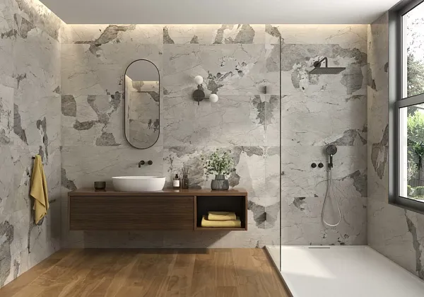 Фото Керамогранит Pamesa Patagonia White Antic Rect. 60x120 Испания