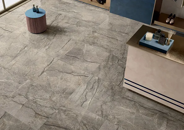 Фото Керамогранит Caesar AIAV Amazing Silver Liscio Matt 60x120 Италия