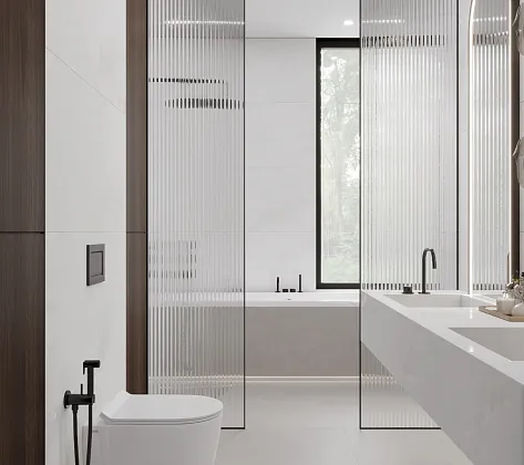 Фото Керамогранит Laparet Lp6012G0531R Bernini Crema Кремовый Глянцевые Чернила 59,5Х119,1 Россия