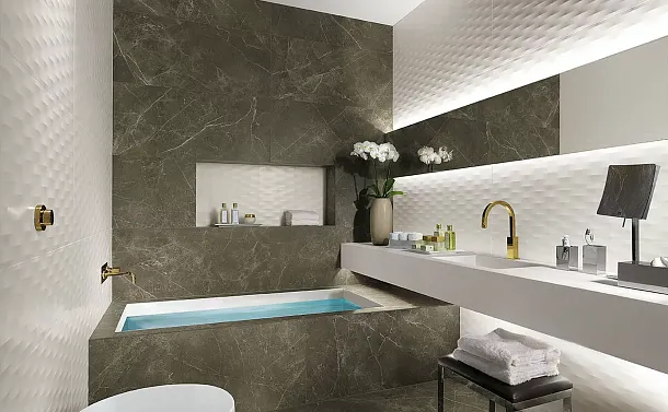 Фото Плитка fPK8 Lumina Touch White Extra Matt RT 50x120 Италия