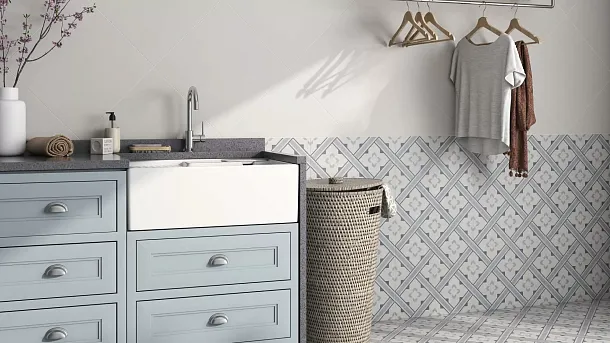 Фото Керамогранит Kilburn Blue Saten 45*45 (15-340-111-0071) Испания