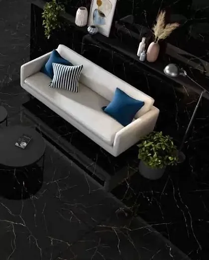 Фото Керамогранит Mussah Black Pul. Rect 60x120 Испания