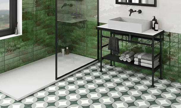 Фото Керамогранит Smile Tile Честер 20x20 Индия