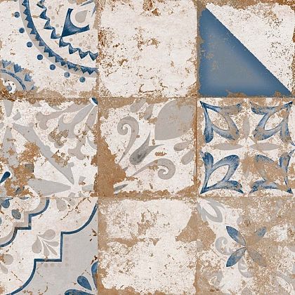 Фото Керамогранит el molino memory azul brillo 58x58 Испания