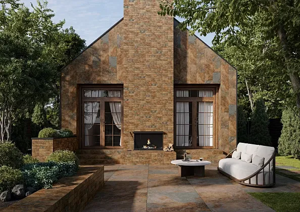 Фото Клинкерная плитка Paradyz Ardis Dark Klinkier Struktura Mat B1a 30x60 Польша