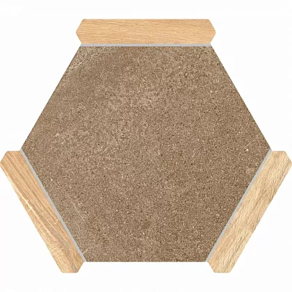 Фото Керамогранит Monopole Sacramento Marron Pino 22x25 Испания