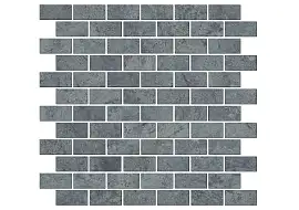 Фото Декор Эвора мозаичный синий светлый глянцевый 32x30x0,9 (MM13122T)