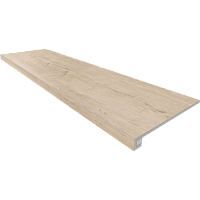 Ступень комплект SF02 Soft Wood Creamy неполированный 33x120 + Подступенок 14.5x120 Россия Фото Ступень комплект SF02 Soft Wood Creamy неполированный 33x120 + Подступенок 14.5x120