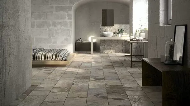 Фото Керамогранит Ermes Aurelia Flagstone Autumn 30x30 Италия