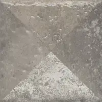 Фото Декор Спартель 4 серый матовый 9,8x9,8x0,7 (KMD3STA041GN)