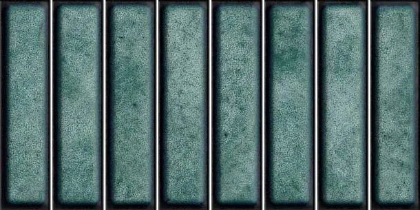 Фото керамическая плитка El Barco Domino Verde Glossy 15x30 Испания