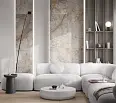 Керамогранит Laparet Spark коричневый лаппатированный шайн 60х120