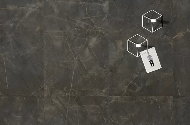 Фото Керамогранит Ariostea P612528 Grey Marble Soft 60х120 Италия