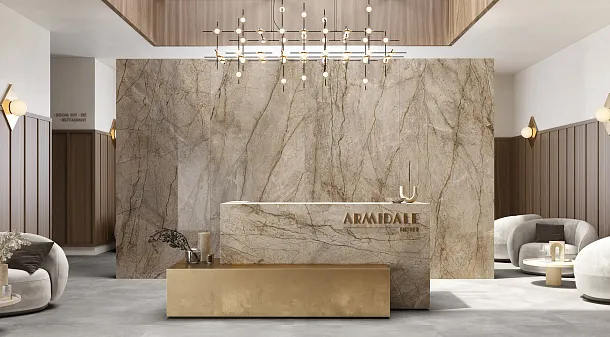 Фото Керамогранит Rondine Group J90928 Canova Limestone Matt Rett 6mm 120x280 Италия
