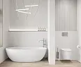 Керамогранит Laparet Lp6060G0031R Timeless Grigio Серый Матовый Карвинг 59,5Х59,5