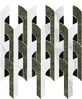 Фото Декор ID148 Риальто Нобиле 2 наборный лаппатированный 34,5x30