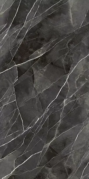 Фото Керамогранит Diamond Calacatta Black Bocciardato 5+mm 1200х3000 ( LAMF011502_IT) Италия