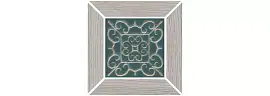 Фото Kerama Marazzi Декор Тровазо наборный серый светлый матовый 13x13x0,9 (ID151)