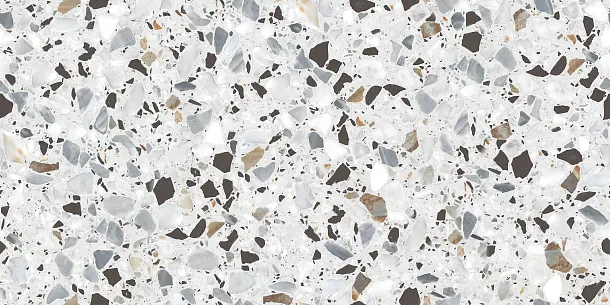 Фото Керамогранит Terrazzo White 60x120 (NTT99606M) Индия