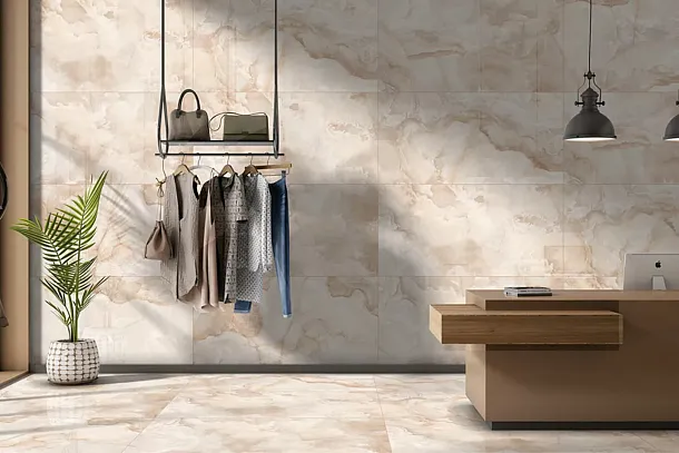 Фото Керамогранит Translucent Brown 60x120 Индия