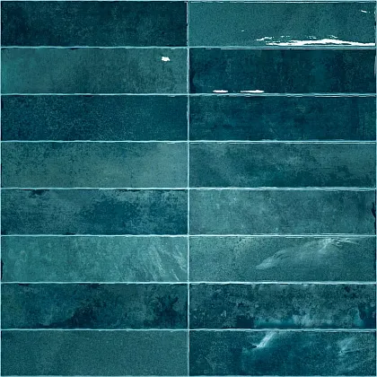 Фото керамическая плитка Vilar Albaro Nairobi Blue 7,5x30 Испания