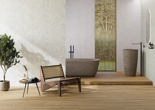 Фото Панно Ibero R0002488 Botanical Decor Lino (Set 2 Pzs) 60x90 Испания