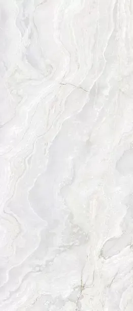 Керамогранит Onice Iride Avorio Lap 6Mm 120Х280 (173021) для гостиной, для кухни, для ванной, для спальни, на теплый пол Фото Керамогранит Onice Iride Avorio Lap 6Mm 120Х280 (173021) Италия