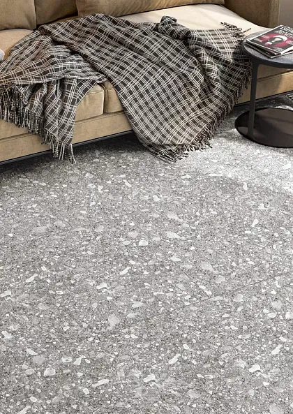 Керамогранит GP40TUR25 Turin Dark 60x60x9.5 для гостиной, для кухни, для ванной, для спальни, для прихожей Фото Керамогранит GP40TUR25 Turin Dark 60x60x9.5 Россия