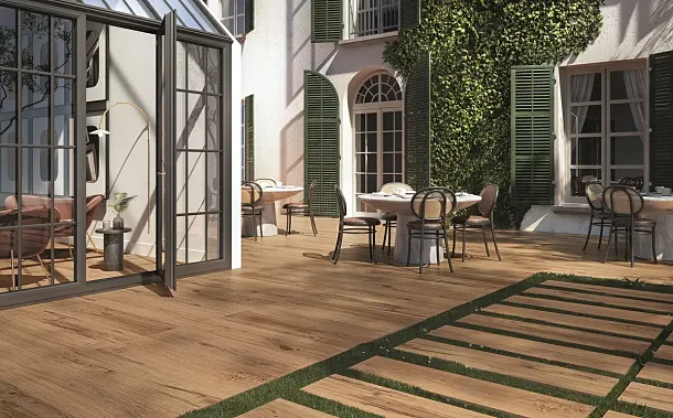 Керамогранит Rovere Decape 10x40 (УТ-00028070) для гостиной, для кухни, для ванной, для туалета, для спальни, для прихожей, на теплый пол Фото Керамогранит Rovere Decape 10x40 (УТ-00028070) Италия