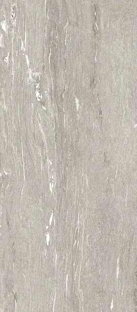 Фото Керамогранит Fondovalle ALP073 Alpine Light Grey Vein 3D Texture Rett 120x278 Италия