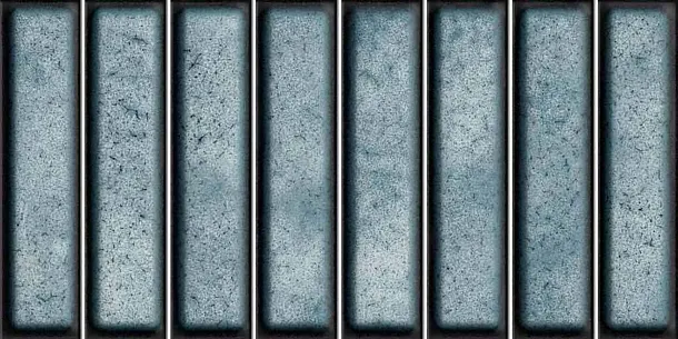 Фото керамическая плитка El Barco Domino Azul Glossy 15x30 Испания