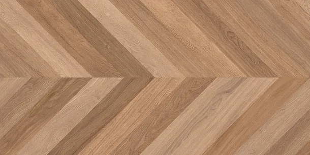 Фото Керамогранит Laparet Wood Canarium Chevron M Тёмно-Бежевый Матовый Карвинг 60Х120 Индия