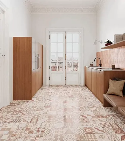 Фото Керамогранит Gayafores Tessela Blue 33,15x33,15 Испания