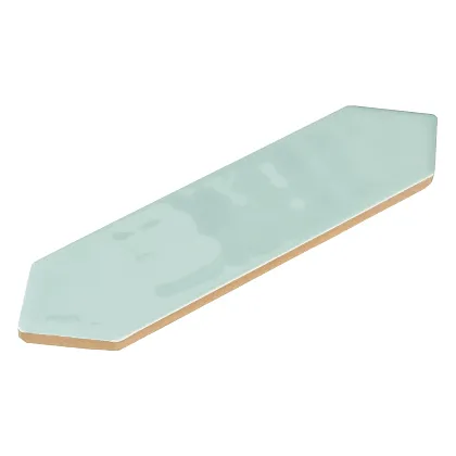 Фото Плитка Smile Tile Picket Grigio 7.5x30 Индия
