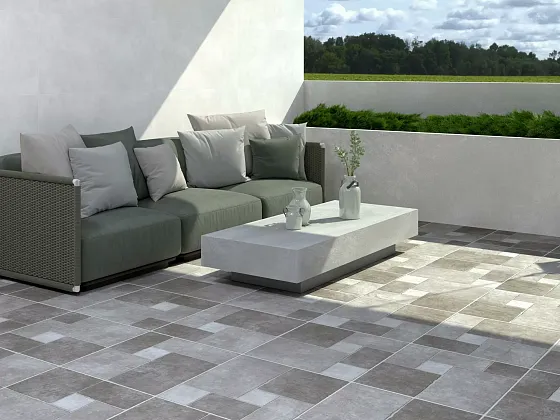 Фото Декор Pamesa Atrium Alpha Beat Pearl 60x60 Испания