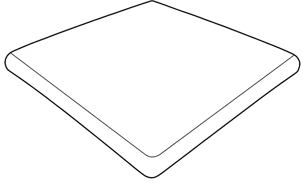 Фото Gres de Aragon 906165 Ступень угловая Petra Anti-Slip Orce 33x33 Испания