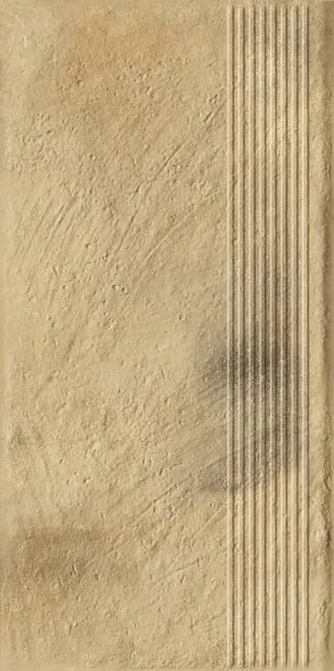 Фото Ступень Paradyz Eremite Sand Stopnica Prosta Struktura Mat B1a 30x60 Польша