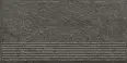 Ступень Paradyz Carrizo Basalt Stopnica Prosta Struktura Mat B1a 30x60